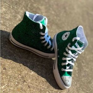 Green Converse Any size please request upon purchase